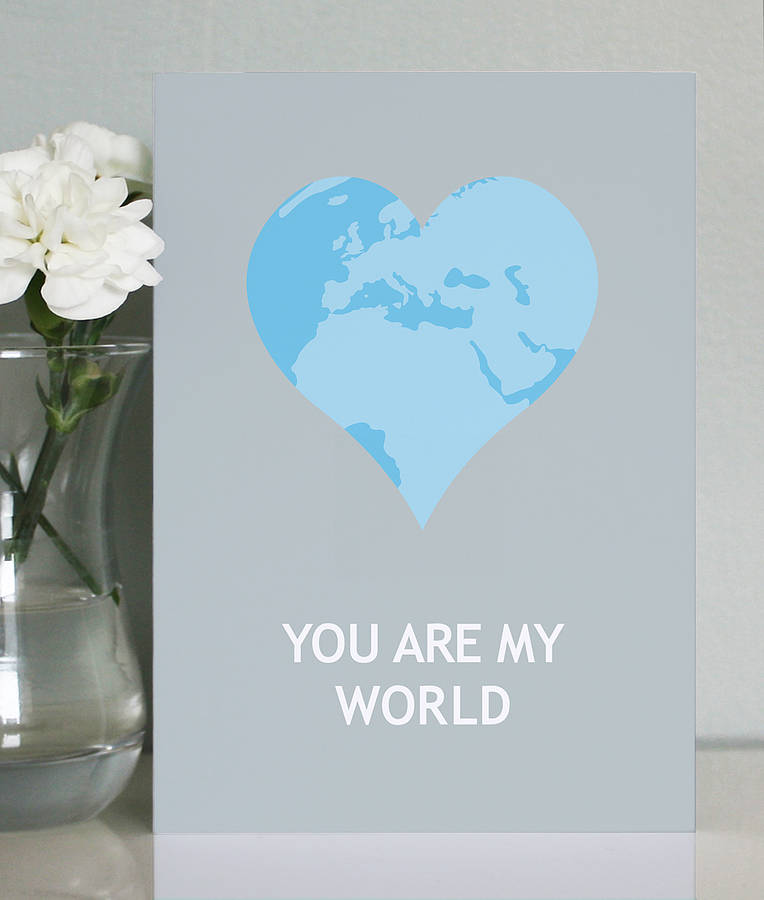 Картинки you are my world